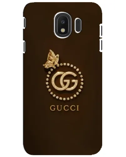 Чехол для Samsung Galaxy J4 2018 (SM-J400F) с картинкой «Gucci — золотая бабочка»