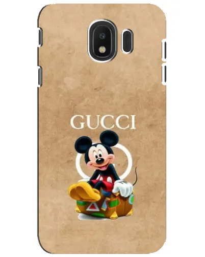 Чехол для Samsung Galaxy J4 2018 (SM-J400F) с картинкой «Микки Маус Gucci — крафт»