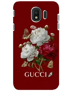 Чехол для Samsung Galaxy J4 2018 (SM-J400F) с картинкой «Gucci —  сад»