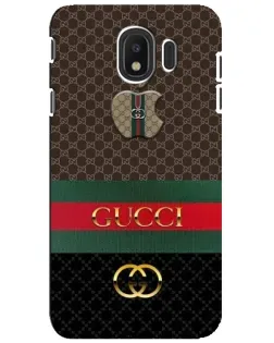 Чехол для Samsung Galaxy J4 2018 (SM-J400F) с картинкой «Gucci — брендированный десерт»