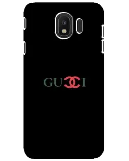 Чехол для Samsung Galaxy J4 2018 (SM-J400F) с картинкой «Gucci — красный градиент»