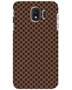 Чехол для Samsung Galaxy J4 2018 (SM-J400F) с картинкой «Gucci — шоколадная сетка»