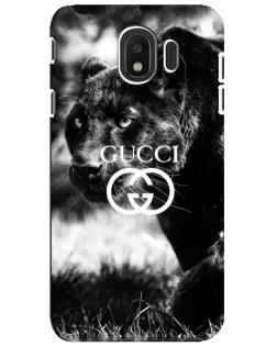 Чехол для Samsung Galaxy J4 2018 (SM-J400F) с картинкой «Gucci — дикая природа»