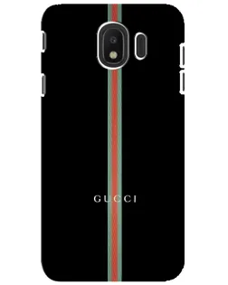 Чехол для Samsung Galaxy J4 2018 (SM-J400F) с картинкой «Gucci — строгая линия»