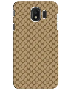 Чехол для Samsung Galaxy J4 2018 (SM-J400F) с картинкой «Gucci — классический беж»