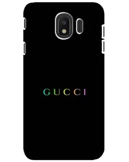 Чехол для Samsung Galaxy J4 2018 (SM-J400F) с картинкой «Gucci — неоновый минимализм»