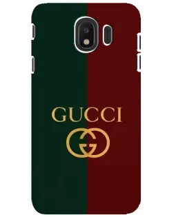 Чехол для Samsung Galaxy J4 2018 (SM-J400F) с картинкой «Gucci — темно-зеленый градиент»
