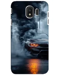 Чехол для Samsung Galaxy J4 2018 (SM-J400F) с картинкой «BMW M-Power — абстракция»