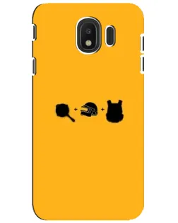 Чехол для Samsung Galaxy J4 2018 (SM-J400F) с картинкой «BMW — современная классика»