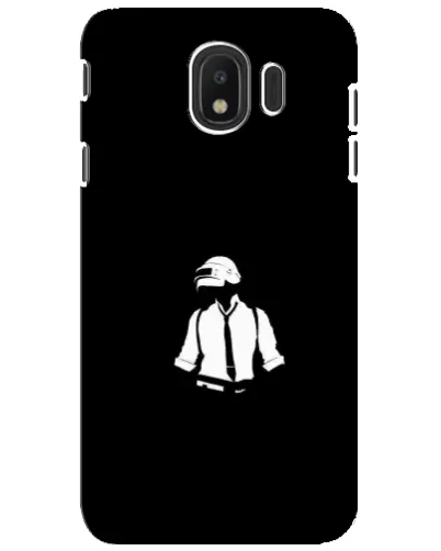 Чехол для Samsung Galaxy J4 2018 (SM-J400F) с картинкой «PUBG — белый шлем» Чехол для Samsung Galaxy J4 2018 (SM-J400F) с картинкой «PUBG — белый шлем»