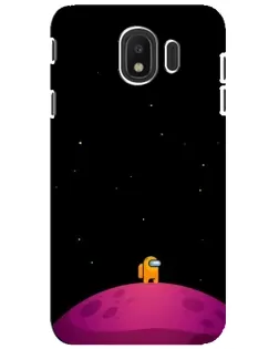 Чехол для Samsung Galaxy J4 2018 (SM-J400F) с картинкой «Одинокий герой на планете»