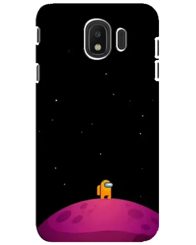 Чехол для Samsung Galaxy J4 2018 (SM-J400F) с картинкой «Одинокий герой на планете»