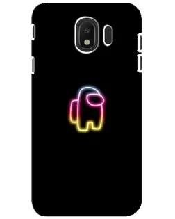 Чехол для Samsung Galaxy J4 2018 (SM-J400F) с картинкой «Among Us градиент»