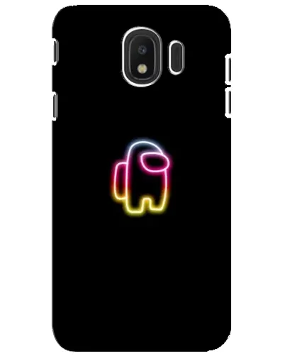 Чехол для Samsung Galaxy J4 2018 (SM-J400F) с картинкой «Among Us градиент»