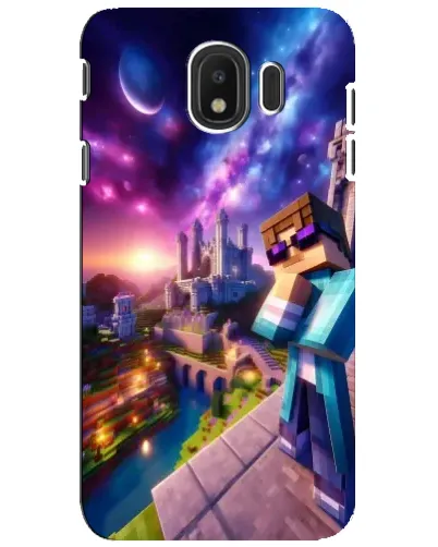 Чехол для Samsung Galaxy J4 2018 (SM-J400F) с картинкой «Стив и космос»