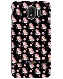 Чехол для Samsung Galaxy J4 2018 (SM-J400F) с картинкой «Magic Unicorn паттерн»