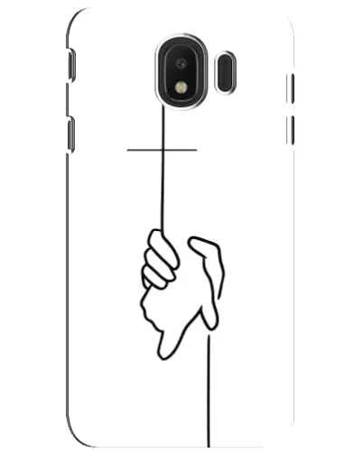 Чехол для Samsung Galaxy J4 2018 (SM-J400F) с картинкой «Рука держит»