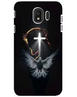 Чехол для Samsung Galaxy J4 2018 (SM-J400F) с картинкой «Голубь и Свет»