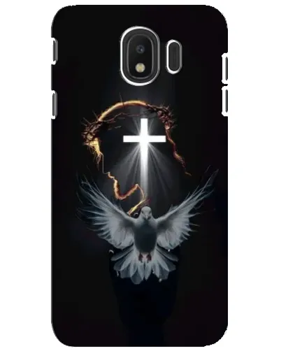 Чехол для Samsung Galaxy J4 2018 (SM-J400F) с картинкой «Голубь и Свет»
