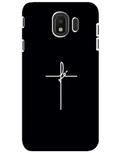 Чехол для Samsung Galaxy J4 2018 (SM-J400F) с картинкой «Тонкий крест»