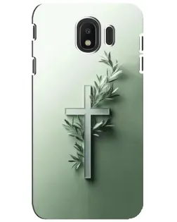 Чехол для Samsung Galaxy J4 2018 (SM-J400F) с картинкой «Оливковая ветвь»