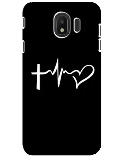 Чехол для Samsung Galaxy J4 2018 (SM-J400F) с картинкой «Пульс веры»