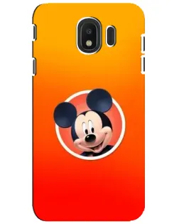 Чехол для Samsung Galaxy J4 2018 (SM-J400F) с картинкой «Mickey в круге»