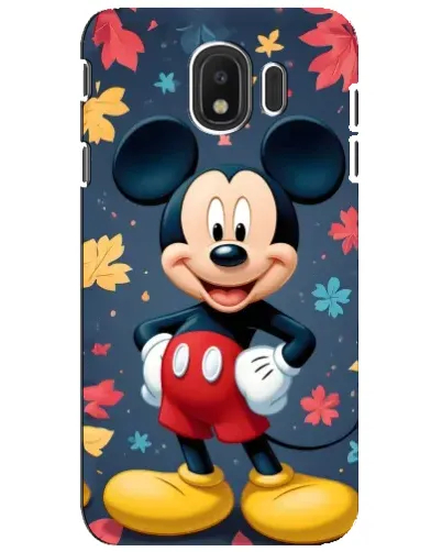 Чехол для Samsung Galaxy J4 2018 (SM-J400F) с картинкой «Осенний Mickey Mouse» Чехол для Samsung Galaxy J4 2018 (SM-J400F) с картинкой «Осенний Mickey Mouse»