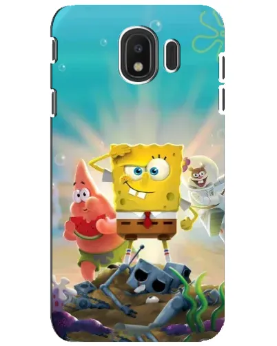 Чехол для Samsung Galaxy J4 2018 (SM-J400F) с картинкой «Спанч Боб победитель»