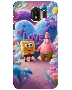 Чехол для Samsung Galaxy J4 2018 (SM-J400F) с картинкой «Губка Боб Патрик»