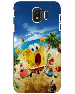 Чехол для Samsung Galaxy J4 2018 (SM-J400F) с картинкой «Развлечения на пляже»