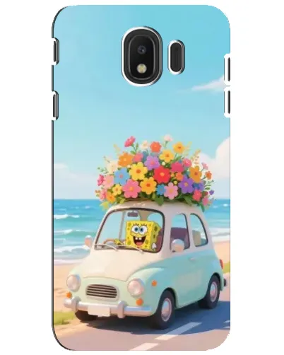 Чехол для Samsung Galaxy J4 2018 (SM-J400F) с картинкой «Автомобильное путешествие»