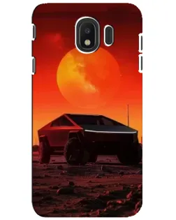 Чехол для Samsung Galaxy J4 2018 (SM-J400F) с картинкой «Cybertruck на Марсе» Чехол для Samsung Galaxy J4 2018 (SM-J400F) с картинкой «Cybertruck на Марсе»