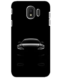 Чехол для Samsung Galaxy J4 2018 (SM-J400F) с картинкой «Силуэт Tesla Night» Чехол для Samsung Galaxy J4 2018 (SM-J400F) с картинкой «Силуэт Tesla Night»