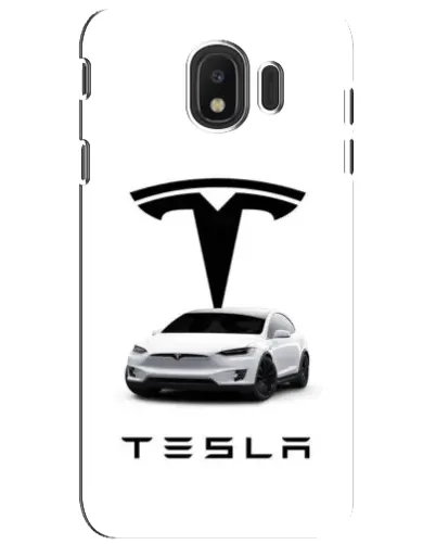 Чехол для Samsung Galaxy J4 2018 (SM-J400F) с картинкой «Tesla White Style»