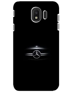 Чехол для Samsung Galaxy J4 2018 (SM-J400F) с картинкой «Mercedes — абстрактные линии» Чехол для Samsung Galaxy J4 2018 (SM-J400F) с картинкой «Mercedes — абстрактные линии»