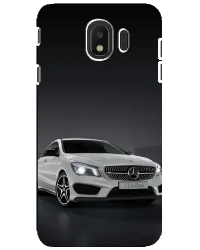 Чехол для Samsung Galaxy J4 2018 (SM-J400F) с картинкой «Mercedes AMG GT Silver»