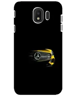 Чехол для Samsung Galaxy J4 2018 (SM-J400F) с картинкой «Mercedes — ретро стиль»