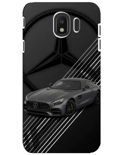 Чехол для Samsung Galaxy J4 2018 (SM-J400F) с картинкой «Mercedes AMG — графика»