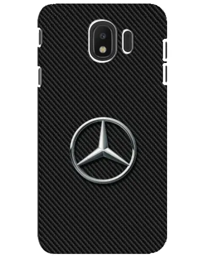 Чохол для Samsung Galaxy J4 2018 (SM-J400F) з картинкою «Карбоновий Mercedes стиль» Чохол для Samsung Galaxy J4 2018 (SM-J400F) з картинкою «Карбоновий Mercedes стиль»