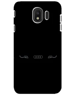 Чехол для Samsung Galaxy J4 2018 (SM-J400F) с картинкой «Audi — световой подпись» Чехол для Samsung Galaxy J4 2018 (SM-J400F) с картинкой «Audi — световой подпись»