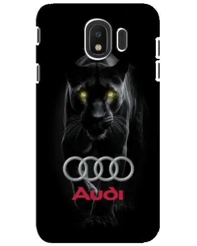 Чехол для Samsung Galaxy J4 2018 (SM-J400F) с картинкой «Пантера и Audi»