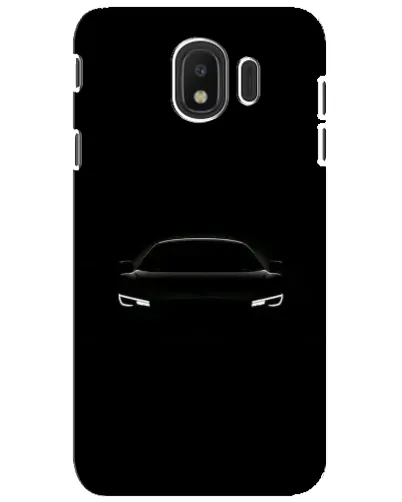 Чехол для Samsung Galaxy J4 2018 (SM-J400F) с картинкой «Взгляд Audi в темноте»
