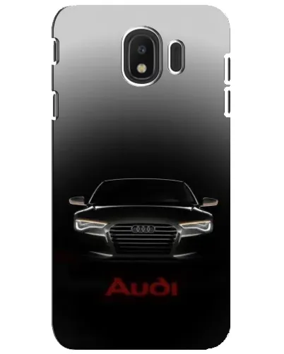 Чехол для Samsung Galaxy J4 2018 (SM-J400F) с картинкой «Audi — градиентный контур»