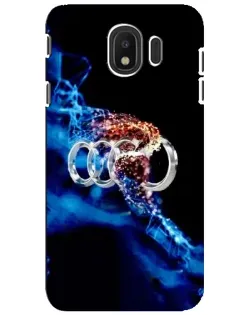 Чехол для Samsung Galaxy J4 2018 (SM-J400F) с картинкой «Энергия лого Audi»