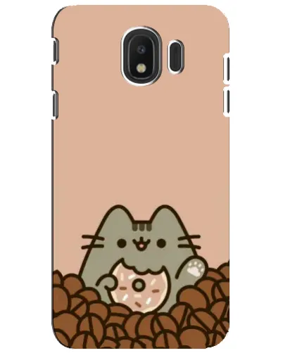 Чехол для Samsung Galaxy J4 2018 (SM-J400F) с картинкой «Кофейный Пушин»