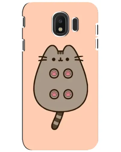 Чехол для Samsung Galaxy J4 2018 (SM-J400F) с картинкой «Пушин пузиком кверху»