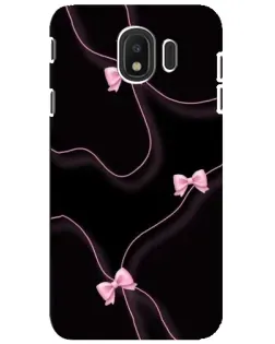 Чехол для Samsung Galaxy J4 2018 (SM-J400F) с картинкой «Розовые ленты»