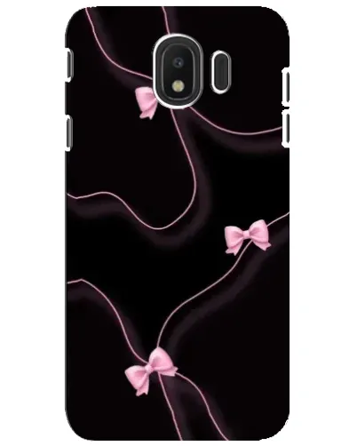 Чехол для Samsung Galaxy J4 2018 (SM-J400F) с картинкой «Розовые ленты»