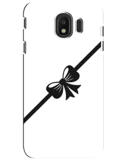 Чехол для Samsung Galaxy J4 2018 (SM-J400F) с картинкой «Диагональный бант»